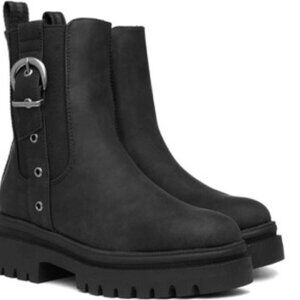 Rocket Dog Bootie Dekko Women's Chelsea Boots Black Boots Size 7.5